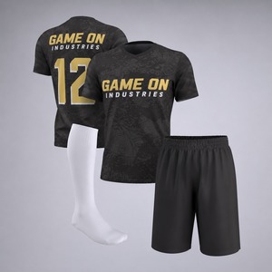 OEM Custom Best Selling Football Wear Soccer Shirts Soccer Uniforms Men Football Kit Football Uniforms Men Soccer Jerseys - Product Image 3