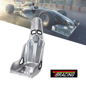 Asiento de Carreras de Aluminio de 15 Pulgadas, Asiento Drag Anodizado con Color Personalizado, OEM ODM, Logotipo Personalizado para Simulador de Conducción y Juegos - Product Image 1