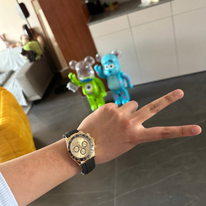 Montre mécanique de luxe EWE FC Factory, haute qualité, caoutchouc, mode, 40 mm, verre saphir, automatique, étanche 100 m, sport, plongée - Product Image 2