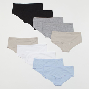 Culotte Femme en Nylon Respirant Brodé de Haute Qualité, Taille Basse, Grande Taille, Séchage Rapide, Sans Couture, Coupe Triangle - Product Image 1