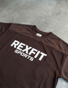 T-shirt en coton épais délavé style streetwear Rexfit Sports, personnalisable, effet soleil émaillé - Product Image 4