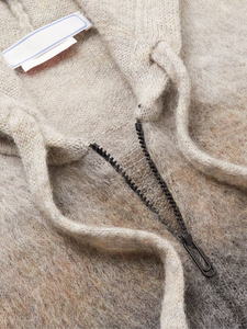 Sweat à capuche zippé personnalisé pour homme, manches longues, ouverture intégrale sur le devant, coupe confortable et décontractée, vêtement de mode décontracté pour l'extérieur - Product Image 4