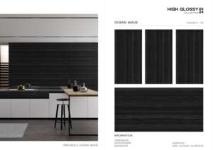 Carreaux de porcelaine très demandés, finition haute brillance, dimensions 60x120cm, 600x1200mm, 24x48, pour applications intérieures haut de gamme. - Product Image 5