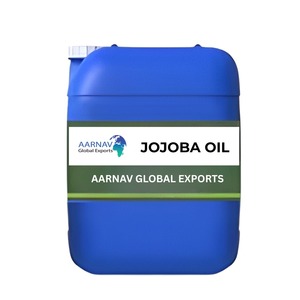 น้ำมันหอมระเหยจากเมล็ดโจโจบาออร์แกนิคบริสุทธิ์ 100% ยี่ห้อ AARNAV GLOBAL EXPORTS กลิ่นสมุนไพรเผ็ดร้อน สกัดด้วยไอน้ำ บำรุงผิวและเส้นผม - Product Image 1