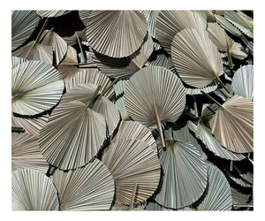 พัดมือไม้ไผ่ลายใบปาล์มแบบวินเทจ เป็นมิตรกับสิ่งแวดล้อม สำหรับใช้ในฤดูร้อน - Product Image 5