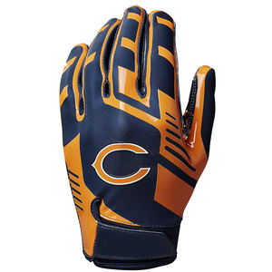 Gants de football américain professionnels personnalisés avec grip adhésif, paume antidérapante en silicone, pour entraînement et sport, pour adultes et jeunes. - Product Image 5