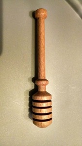 Palito para Miel de Madera Natural de Primera Calidad para Untar Miel, Jarabe, Mermelada y para el Desayuno - Product Image 6