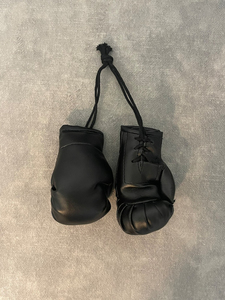 Highest Quality Custom Color Circle Shaped Mini Boxing Gloves Keyring MMA Gloves <b>Leather</b> <b>Keychain</b> Breathable Promotional - Product Image 6