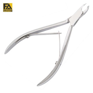 FA Najmmy Coupe-cuticules en acier inoxydable à ressort unique, outil de manucure, style classique, coupe-ongles durable - Product Image 1