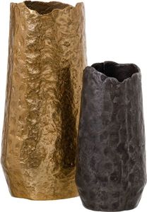 Luxury Aluminium embossed gold floor <b>vase</b> Contemporary Decorative for Home Villa Restaurant - Product Image 3