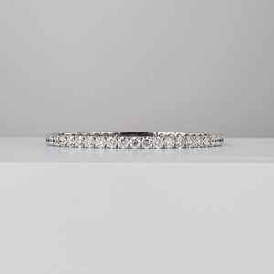 Pulsera de tenis de moissanita con corte brillante redondo para mujer, de plata de ley 925, joyería fina, regalo de boda para novias - Product Image 5