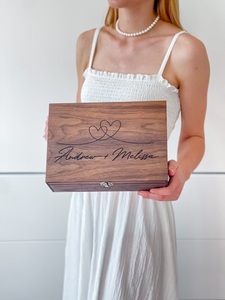 Personalized Memory Wooden Welcome Sign Embossed Design Durable Eco-Friendly Valentine's Day Wedding <b>Engagement</b> Gift for Him Her - Product Image 1