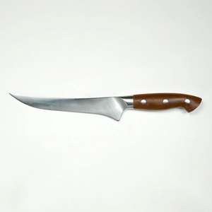 Couteau à filet de poisson long en acier inoxydable avec lame flexible, poignée ergonomique et corps léger pour la préparation des fruits de mer - Product Image 1