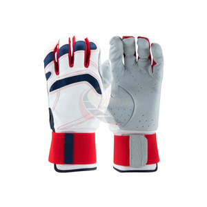 Guantes de Bateo de Bambú Strike Ready con Diseño Contorneado y Palma Anti-Fricción para Entrenamiento Profesional de Béisbol - Product Image 4