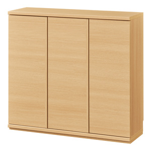 Bibliothèque moderne en MDF blanc, meuble de salon autoportant au design minimaliste avec panneau arrière, Shirai Japon Vietnam - Product Image 2