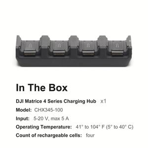 ดีเจ มาทริซ 4 ซีรีส์ฮับชาร์จพร้อมอินพุต 5-20V สูงสุด 5A สำหรับแบตเตอรี่ดีเจ ลิโพส - Product Image 4