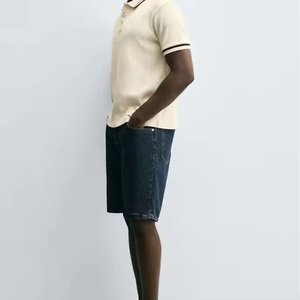 Nueva Llegada: Camiseta Polo Slim para Hombre, Manga Corta, Tejido de Piqué Suave, Camiseta Deportiva de Verano, Etiqueta Bordada Personalizada, Proveedor OEM - Product Image 5