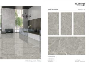 Azulejos de Porcelana Pulida de Gran Formato y Alto Brillo, 600x1200mm, para Pisos y Paredes, para Espacios Interiores Elegantes - Product Image 5