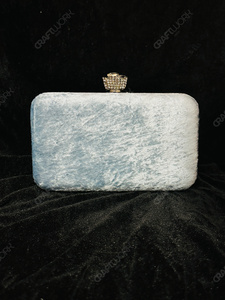 Pochette de Soirée Florale en Velours Brodé Fait Main de Luxe, Sac de Mariage, Pochette de Fête, Vente en Gros, OEM ODM - Product Image 3