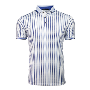 Chemise à manches courtes pour homme, couleur violette, style décontracté, coupe classique, respirante, séchage rapide, tissu en polyester tricoté - Product Image 2