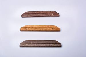 Poignées de meuble en bois uniques, finition naturelle, design minimaliste, poignées durables pour portes et tiroirs de meubles - Product Image 2