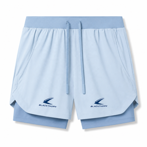 Custom <b>Men's</b> Slim Sweat Fitness Sport Workout Running Gym <b>Shorts</b> <b>Compression</b> Liner Polyester Spandex - Product Image 4
