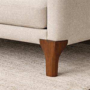 Unique Angled Solid Wood Furniture Legs <b>Sofa</b> Cabinet Feet Replacement Creative Design Durable Hardwood OEM - Product Image 2