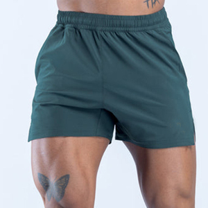 <b>Slate</b> Green Men's Training Shorts Quick Dry Gym Workout Shorts OEM Custom Logo Athletic Lightweight Shorts For Men's - Product Image 3