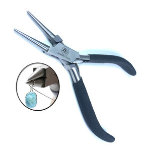 Pince à bec de chaîne à action parallèle en gros, fabriquée en acier inoxydable de haute qualité, outil de précision pour la fabrication de bijoux Zetomed Pro - Product Image 6