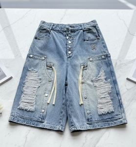 Shorts cargo en jean pour hommes, écologiques, 100 % coton, décontractés, confortables, durables, séchage rapide, taille mi-haute, braguette zippée, poches, vente en gros - Product Image 2