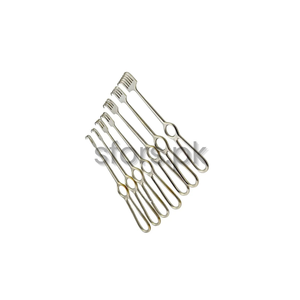 ตะขอเกี่ยวผิวหนัง เครื่องมือดึงกล้ามเนื้อทางการแพทย์ ตะขอเกี่ยวผิวหนังสำหรับศัลยกรรมกระดูกและข้อ ทำจากสแตนเลส ใช้งานด้วยมือ นำกลับมาใช้ใหม่ได้ - Product Image 1