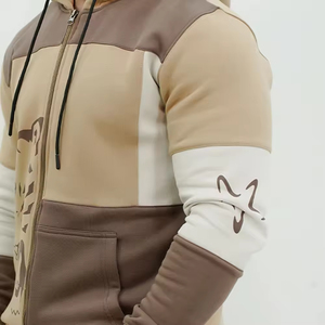 New Arrival Men Summer Tracksuit Fashion 2 Piece <b>Set</b> Breathable Cotton Causal T-Shirt Printed Tracksuit Outfit With Custom Logo - Product Image 5