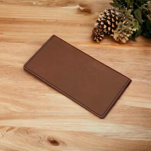 Chéquier Couverture En Cuir Portefeuille et Titulaire Cas Personnalisé Cadeaux Personnalisés Cadeau D'affaires LCR-0038E - Product Image 3