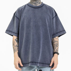 เสื้อยืดคอกลมแขนสั้นสีดำสำหรับผู้ชาย ทรงปกติ ผ้าเจอร์ซีย์ถัก แห้งเร็ว สไตล์ลำลอง สีพื้น ดีไซน์เรียบง่าย - Product Image 6