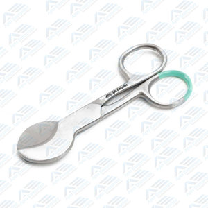 Manual de obstetricia ginecológica cordón umbilical tijeras puntas redondeadas instrumento quirúrgico de acero inoxidable - Product Image 6