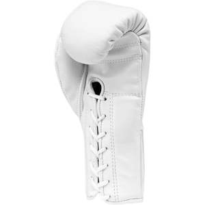 Gants de boxe professionnels en cuir sur mesure - Légers et respirants, fermeture à lacets, gants d'entraînement MMA/Kickboxing - Product Image 3