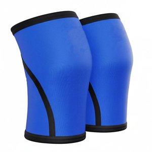 Attelles de genou en néoprène élégantes et de haute qualité pour la musculation, avec bandage élastique à ressort pour le fitness et la force athlétique - Product Image 2