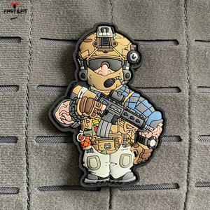 Parches de PVC y Goma al por Mayor, Logotipo Personalizado, Diseño 3D, Color Personalizado, Servicio OEM para Prendas de Vestir, Ropa para Niños, Todas las Tallas Disponibles - Product Image 2