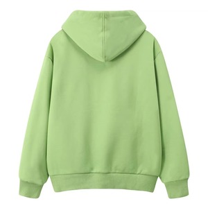 Sweat-shirt à capuche en polaire 100% coton, imprimé et brodé sur mesure, unisexe, pour l'hiver, vierge, pas cher - Product Image 2