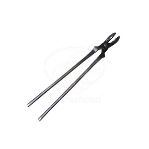 Farrier <b>Fire</b> Tongs Steel 14 Inch Professional Blacksmith Forging and Horseshoeing <b>Tool</b> - Product Image 4