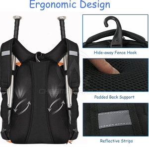 Bolsa de Béisbol de Alta Calidad para Jugadores, Amplia y Resistente, con Tela Fuerte y Correas de Hombro Cómodas - Product Image 5