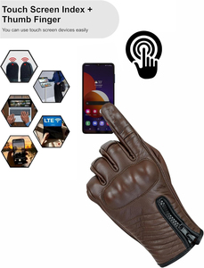 High Performance Motorbike Gloves Flexible <b>Grip</b> Gloves for Precision Throttle and Brake <b>Control</b> - Product Image 5