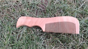 Handmade Natural Pure Wood Travel <b>Comb</b> <b>Wide</b> Tooth Wooden Hair <b>Comb</b> for Women Men Classic Style Handle for Home Hair Growth - Product Image 4