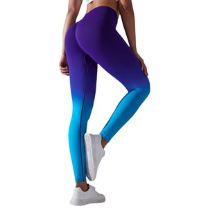 Legging de yoga coloré taille haute pour femme, respirant, effet push-up, pour activités de plein air - Product Image 5