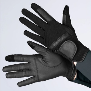 Gants d'équitation en cuir antidérapants pour hommes et femmes, résistants à l'usure, en maille, à doigts entiers, protection UV, haute qualité - Product Image 2