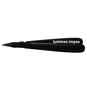 Pince à mâchoires lisses en acier inoxydable Lindstrom 7893 avec poignée ergonomique synthétique pour une préhension précise des petites pièces - Product Image 2