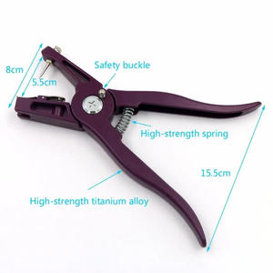 1 Pieza Alicates Metálicos para Etiquetas de Oreja de Ganado con Aguja, Herramienta de Identificación para Cerdos, Vacas, Ovejas y Conejos - Product Image 5