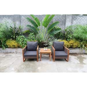 Table basse de style farmhouse moderne, idéale pour les hôtels, couleur et logo personnalisables, bois massif de haute qualité, confortable pour les invités - Product Image 2