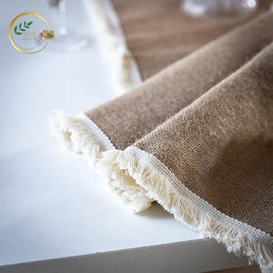 Custom Design Jute Table Runner – Handmade Eco Friendly Table Cover for Retail and Home Decor Stores - Product Image 2