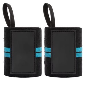 Bandes de soutien élastiques réglables pour poignets, idéales pour la musculation, le fitness, le powerlifting, l'haltérophilie, équipement de musculation robuste pour l'entraînement. - Product Image 1